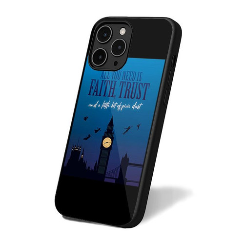 Disney Peter Pan Inspirational Quote iPhone 16 Case Cover