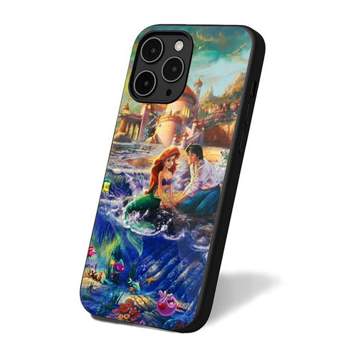 Disney The Little Mermaid Ariel Art Simple Vintage iPhone 16 Case Cover