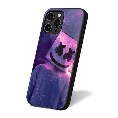 Dj Marshmello Galaxy Purple iPhone 16 Case Cover