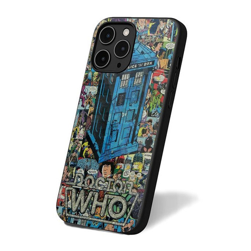 Doctor Who Retro Comic iPhone 16 Case Cover