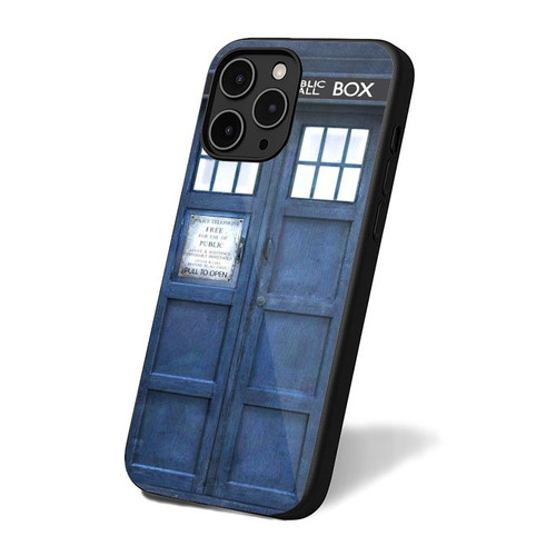 Doctor Who Tardis Rustic iPhone 16 Case Cover