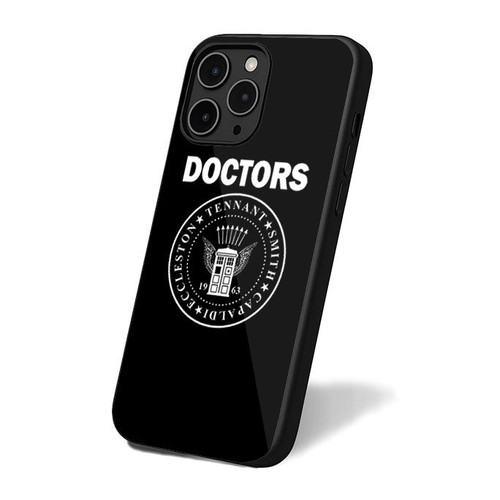 Doctors Time Lords Logo iPhone 16 Case Cover