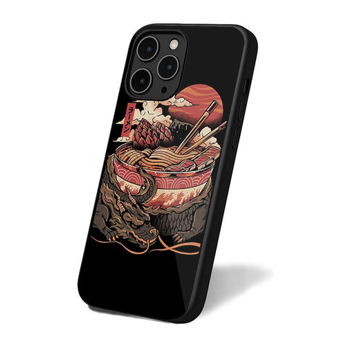 Dragon's Ramen Art iPhone 16 Case Cover