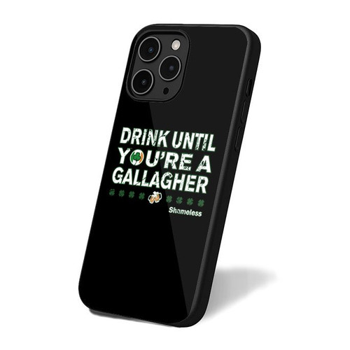 Drink Until You're A Gallagher Shameless Simple Art iPhone 16 Case Cover Drink Until You're A Gallagher Shameless Simple Art iPhone 16 Case Cover