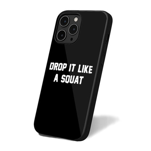 Drop It Like A Squat Art Simple Vintage iPhone 16 Case Cover