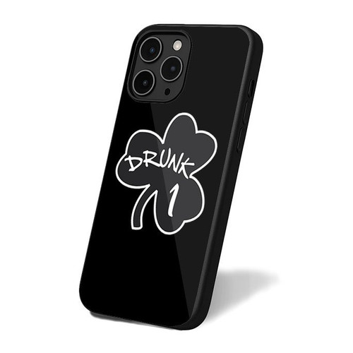 Drunk 1 Clover Funny iPhone 16 Case Cover