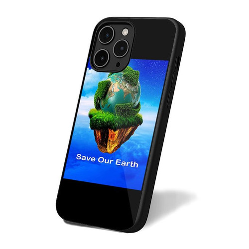 Earth Day Blue Save Our iPhone 16 Case Cover