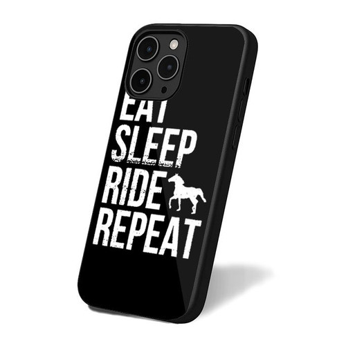 Eat Sleep Ride Repeat iPhone 16 Case Cover