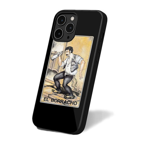 El Borracho Loteria Theme Mexican Playing Cards iPhone 16 Case Cover