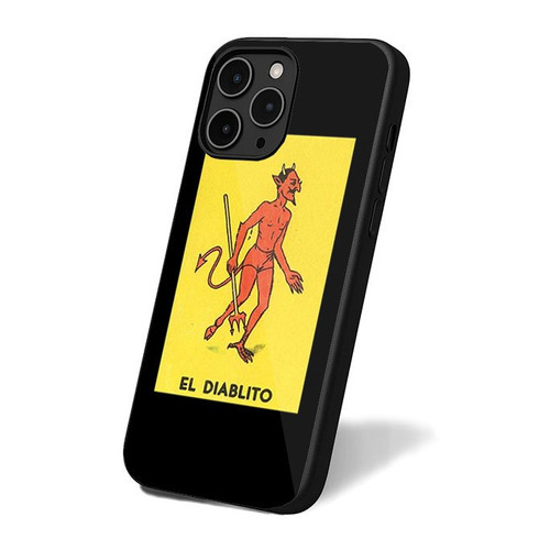 El Diablito Mexican Loteria Bingo Card iPhone 16 Case Cover