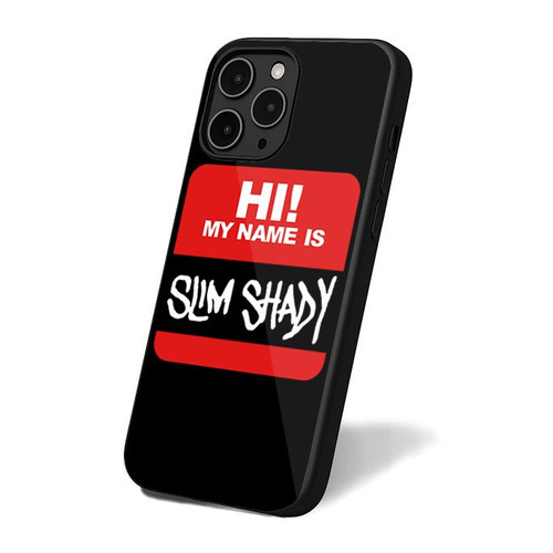 Eminem Hi My Name Is Slim Shady iPhone 16 Case Cover