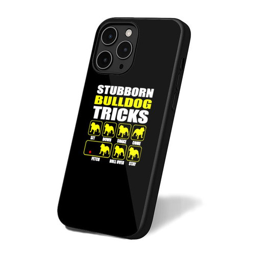 English Bulldog Stubborn Bulldog Tricks Bulldog Funny iPhone 16 Case Cover