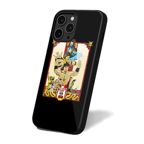 Enter Kombat Mortal Kombat Enter The Dragon Mashup iPhone 16 Case Cover