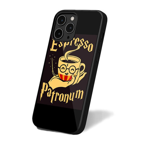 Espresso Patronum Coffee Harry Potter Hogwarts iPhone 16 Case Cover