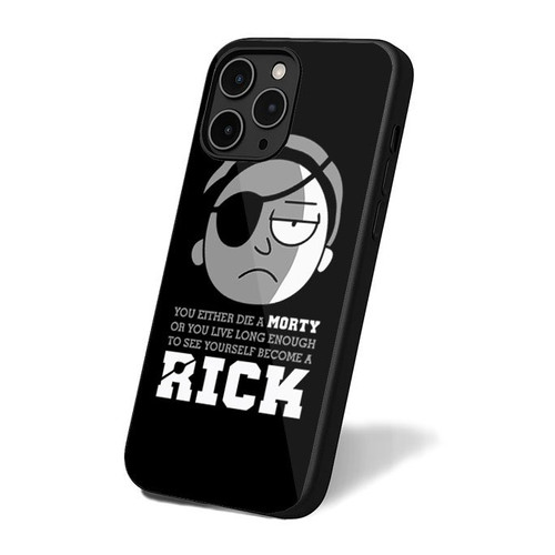 Evil Morty Simple Classic Retro iPhone 16 Case Cover