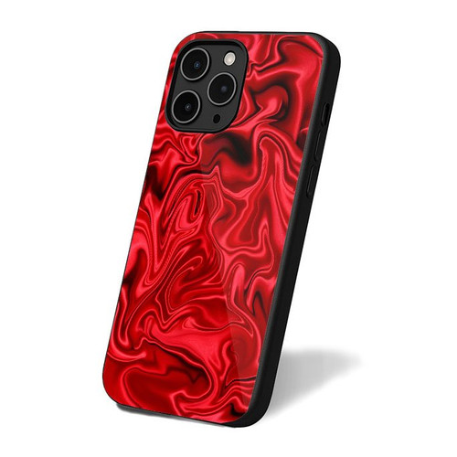 Fabric Color Red Rose iPhone 16 Case Cover