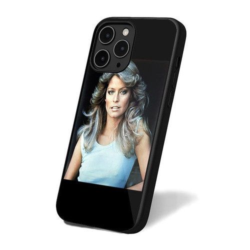 Farrah Fawcett Simple Retro Art iPhone 16 Case Cover