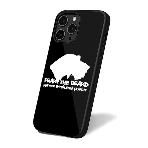 Fear The Beard German Wirehaired Pointer iPhone 16 Case Cover