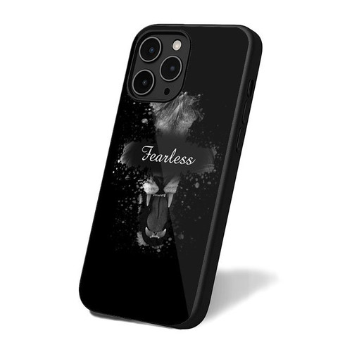 Fearless Saying iPhone 16 Case Cover