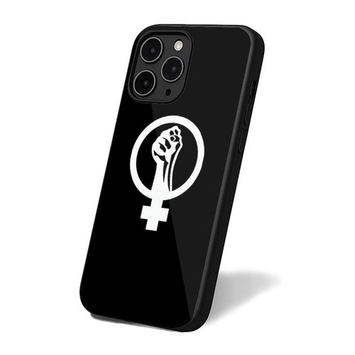 Feminism Rights Symbol Pride Anarchy Feminist Female Support iPhone 16 Case Cover