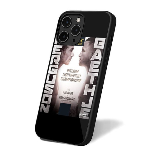 Ferguson Vs Gaethje iPhone 16 Case Cover