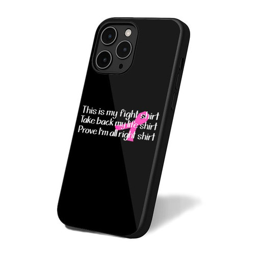 Fight Breast Cancer Awareness iPhone 16 Case Cover