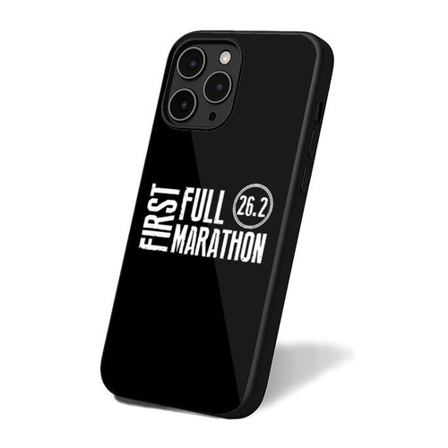 First Full Marathon Running 26 2 Race Training Burnout Workout Inspiration iPhone 16 Case Cover