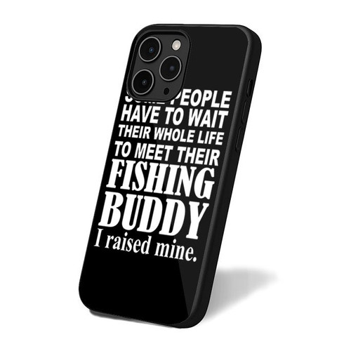 Fishing Buddy Funny Fish Lover Quotes iPhone 16 Case Cover