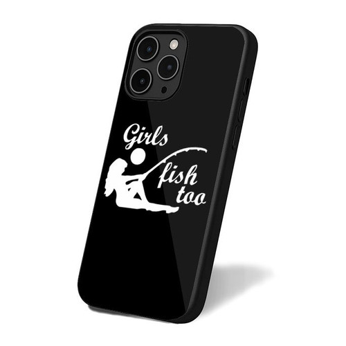 Fishing Girls Fish Too iPhone 16 Case Cover