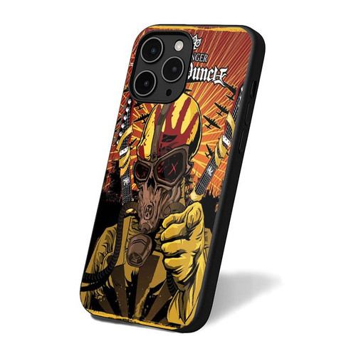 Five Finger Death Punch Classic Retro Art Simple Vintage iPhone 16 Case Cover