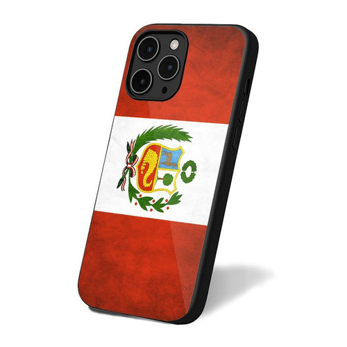 Flag Of Peru iPhone 16 Case Cover