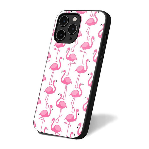 Flamingo Tropical Fiesta iPhone 16 Case Cover