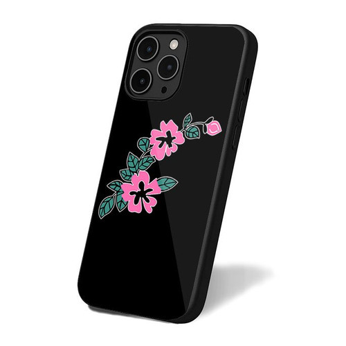 Flower Pattern Ringer iPhone 16 Case Cover