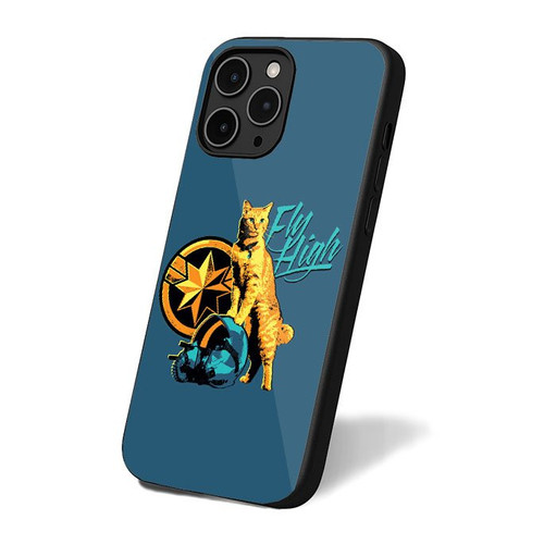 Fly High Captain Marvel iPhone 16 Case Cover