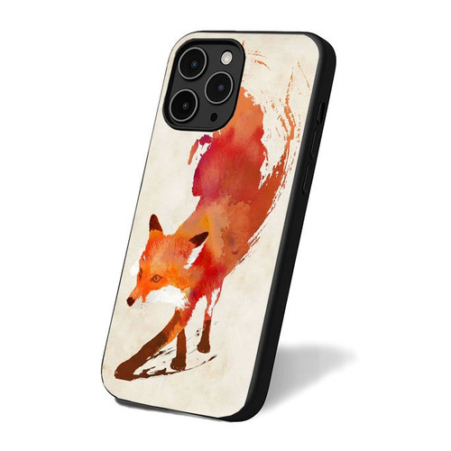Fox Watercolor Art iPhone 16 Case Cover