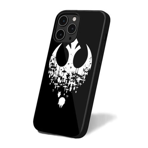 Fractured Rebellion Star iPhone 16 Case Cover