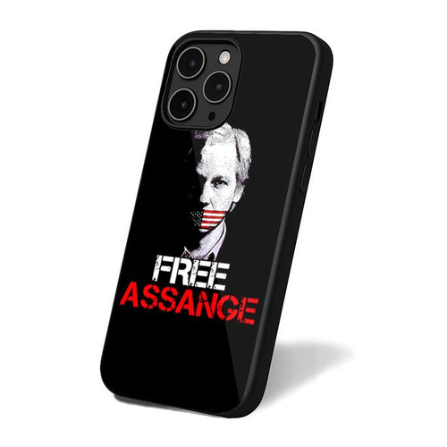 Free Julian Assange iPhone 16 Case Cover