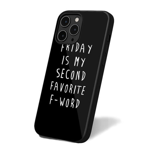 Friday Is My Second Favorite F Word Simple Retro Vintage iPhone 16 Case Cover