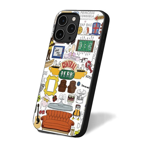 Friends Tv Show Pattern iPhone 16 Case Cover