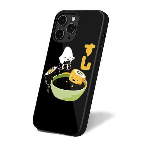 Fun Sushi Hot Tub iPhone 16 Case Cover