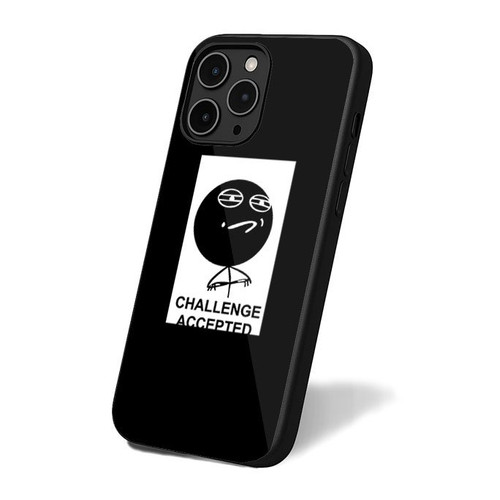 Funny Challenge Accepted iPhone 16 Case Cover
