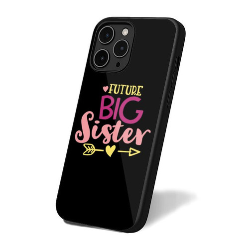 Future Big Sister Pregnancy Announcement iPhone 16 Case Cover