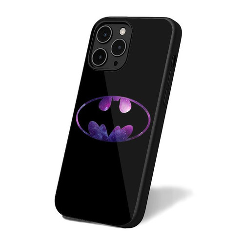 Galaxy Batman Logo iPhone 16 Case Cover