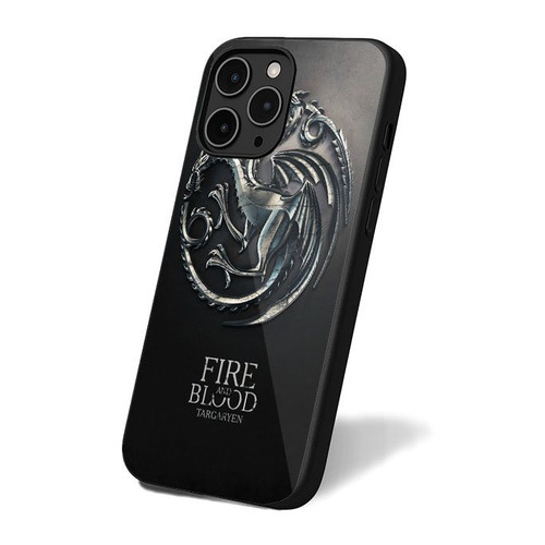 Game Of Thrones House Fire And Blood Targaryen iPhone 16 Case Cover