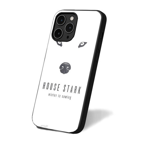 Game Of Thrones House Stark Winter Is Coming Art Retro Simple iPhone 16 Case Cover