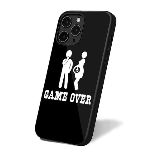 Game Over - Funny Pregnancy iPhone 16 Case Cover
