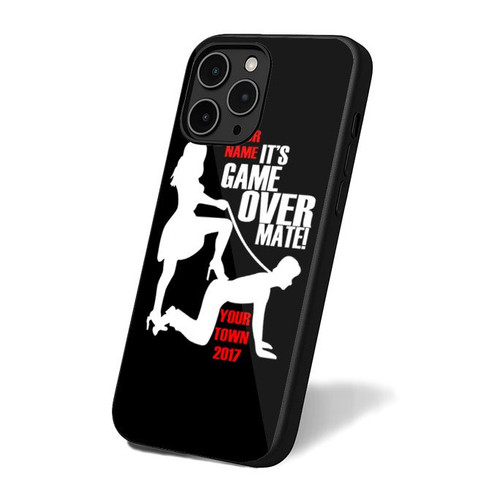 Game Over Mate Funny Stag Do iPhone 16 Case Cover