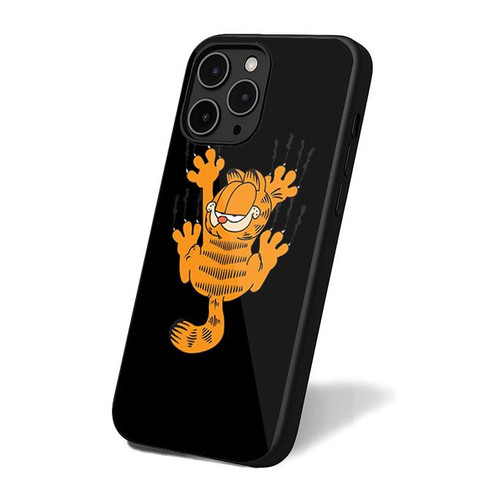 Garfield The Cat Scratch Wall Cartoon Funny iPhone 16 Case Cover