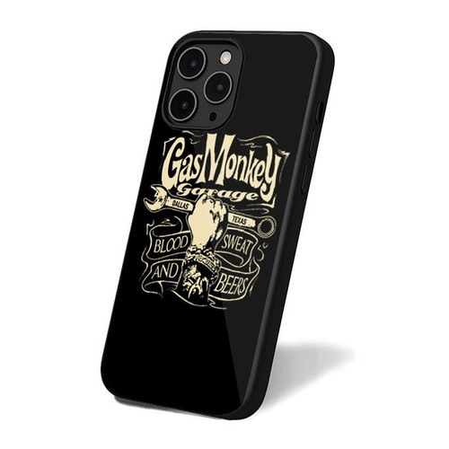 Gas Monkey Garage Blood Sweat And Beers iPhone 16 Case Cover
