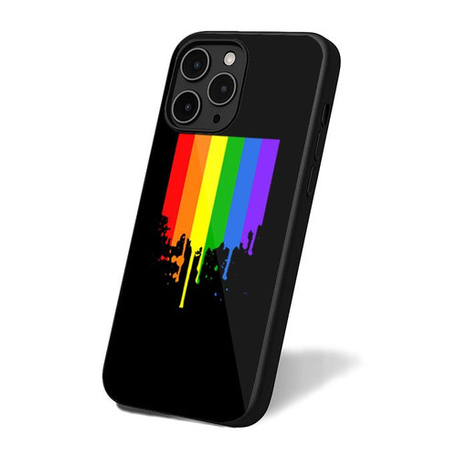 Gay Pride Flag Drip Colorful Rainbow iPhone 16 Case Cover Gay Pride Flag Drip Colorful Rainbow iPhone 16 Case Cover
